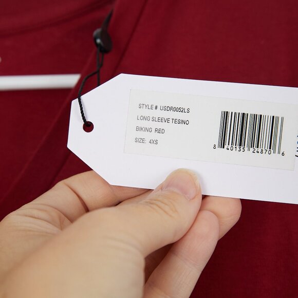 Universal Standard Red Long Sleeve Tesino Dress Women's US XS - Picture 5 of 8